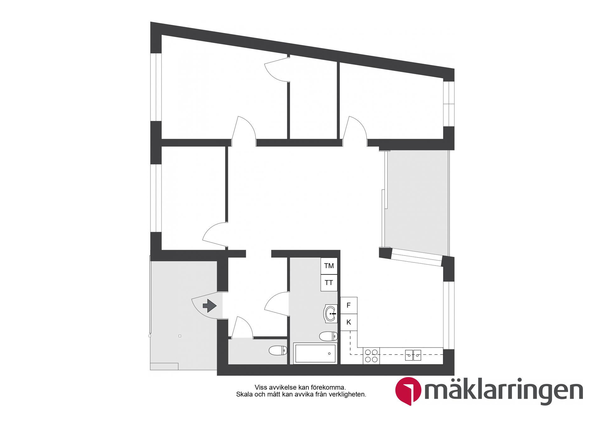 Bostadsrätt, Fänriksvägen 7, Barkarbystaden, Järfälla