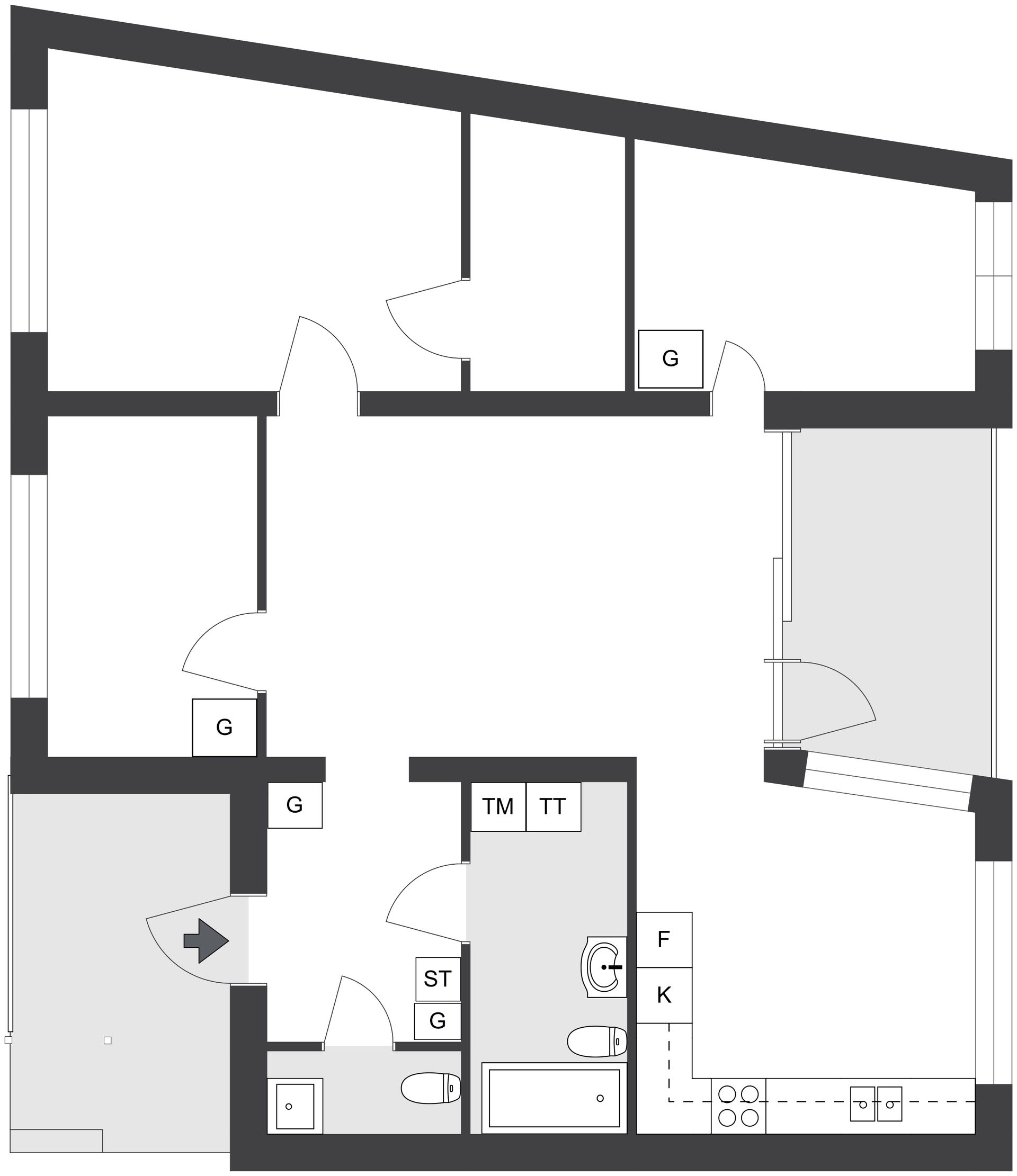 Bostadsrätt, Fänriksvägen 7, Barkarbystaden, Järfälla