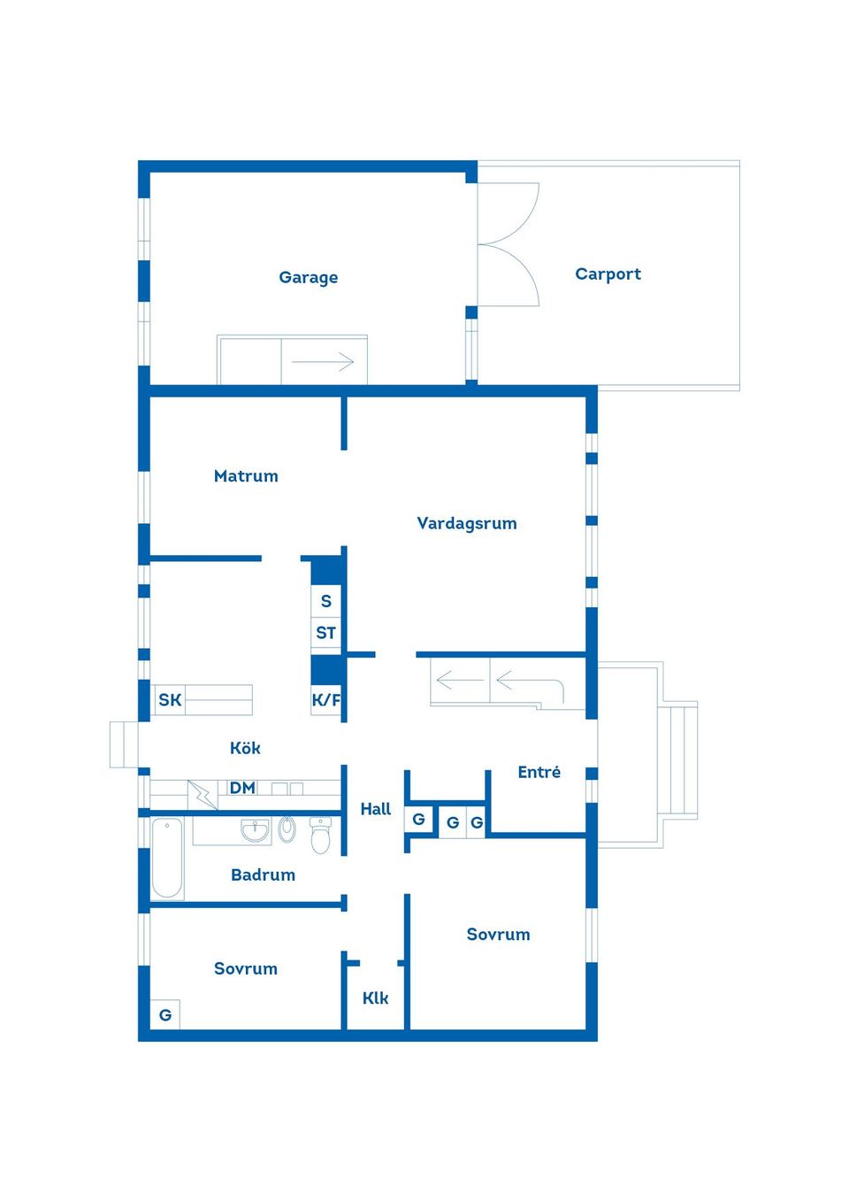 Villa, Betesvägen 43, Bondsjöhöjden, Härnösand