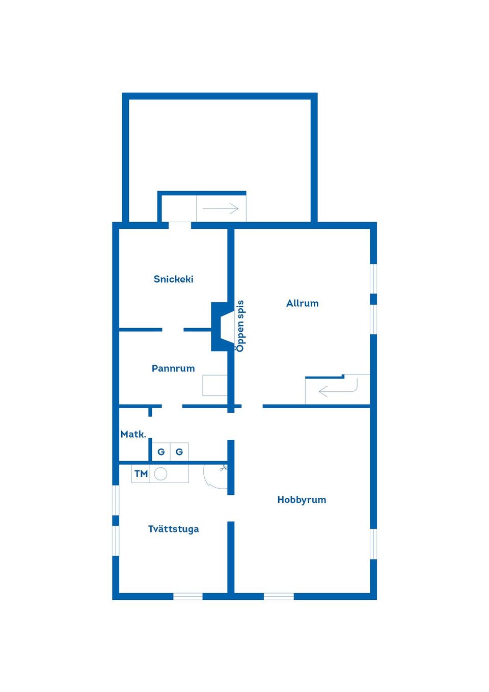 Villa, Betesvägen 43, Bondsjöhöjden, Härnösand