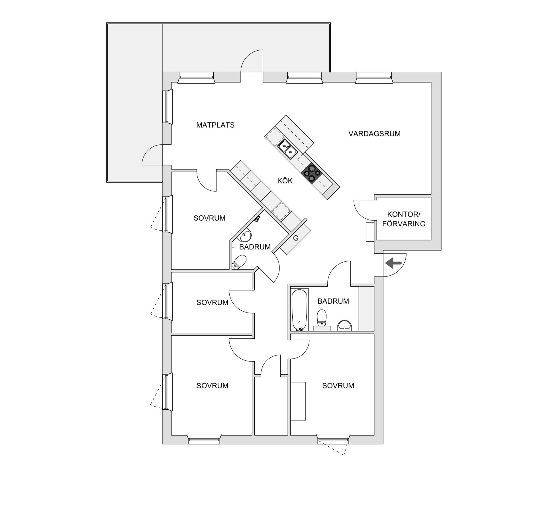 Bostadsrätt, Karlgårdsvägen 9, Sörböle, Skellefteå