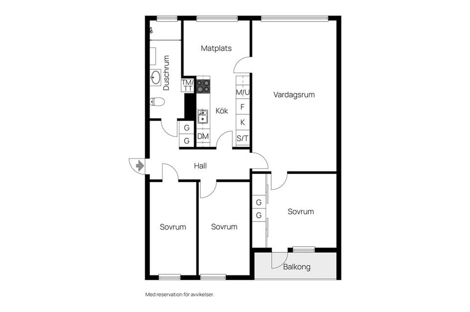 Bostadsrätt, Pinnmogatan 9, Vilbergen, Norrköping
