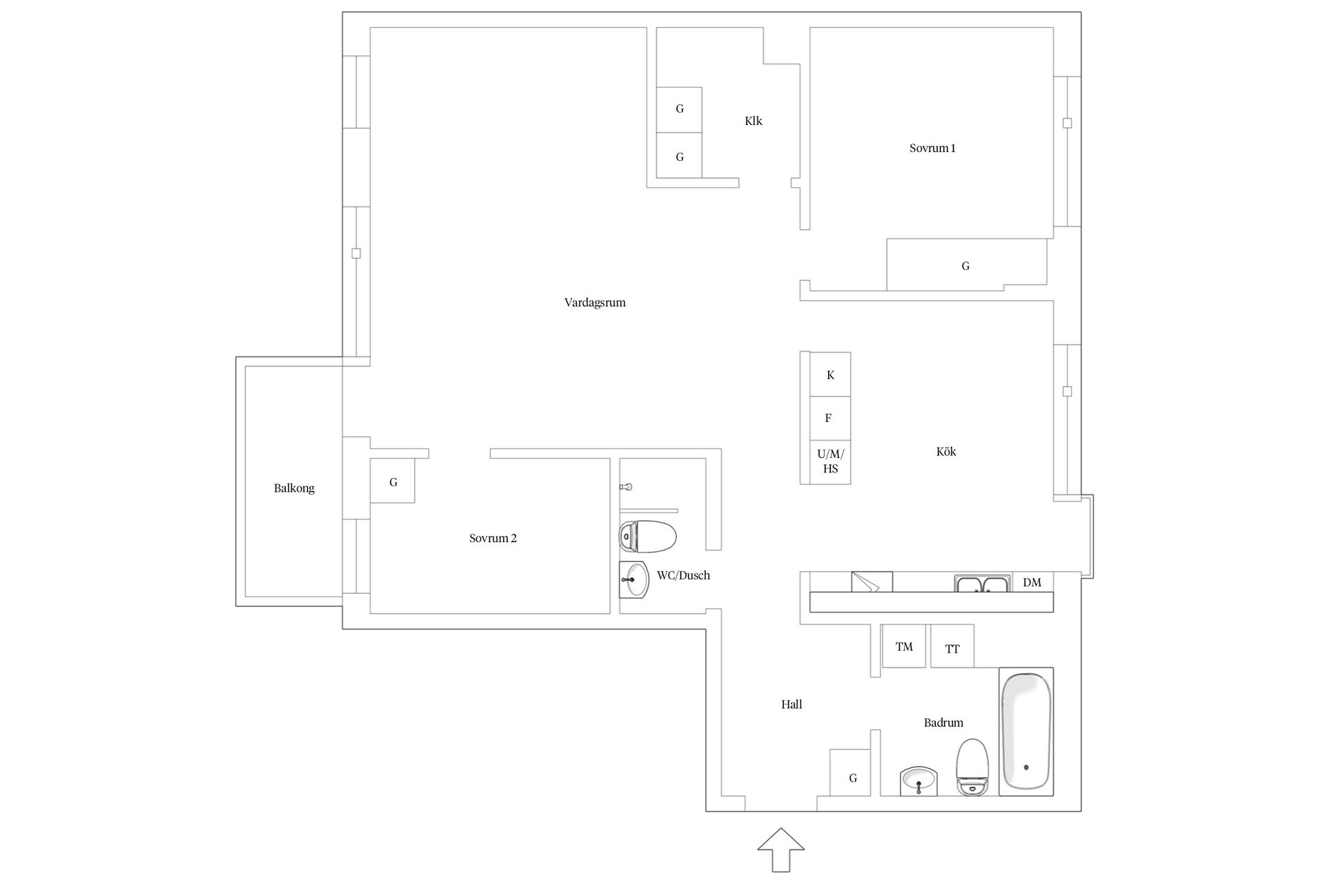 Bostadsrätt, Tranebergsvägen 15B, Bromma - Traneberg, Stockholm