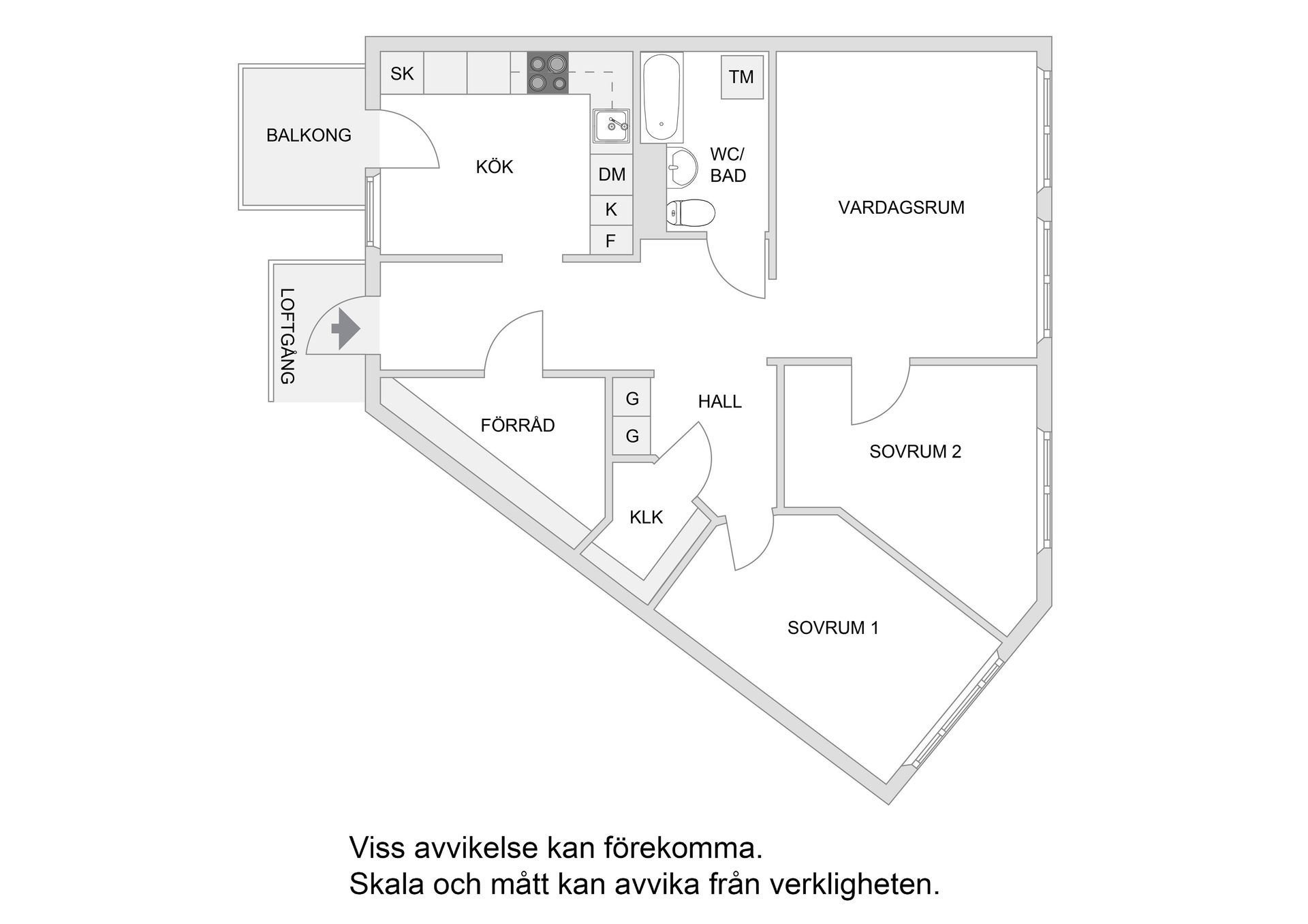 Bostadsrätt, Luftskeppsgatan 5, 4tr, Skarpnäck, Stockholm