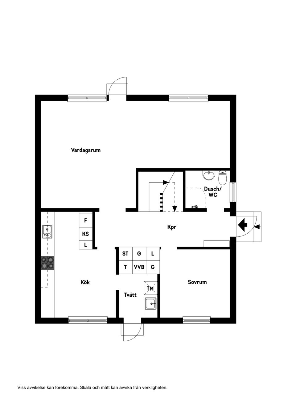 Villa, Asavägen 14, Runnevål, Kil