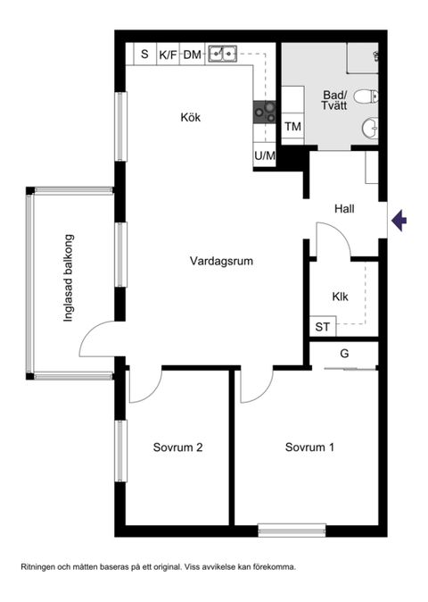 Bostadsrätt, Flygvilleslingan 23, Hägernäs Strand, Täby