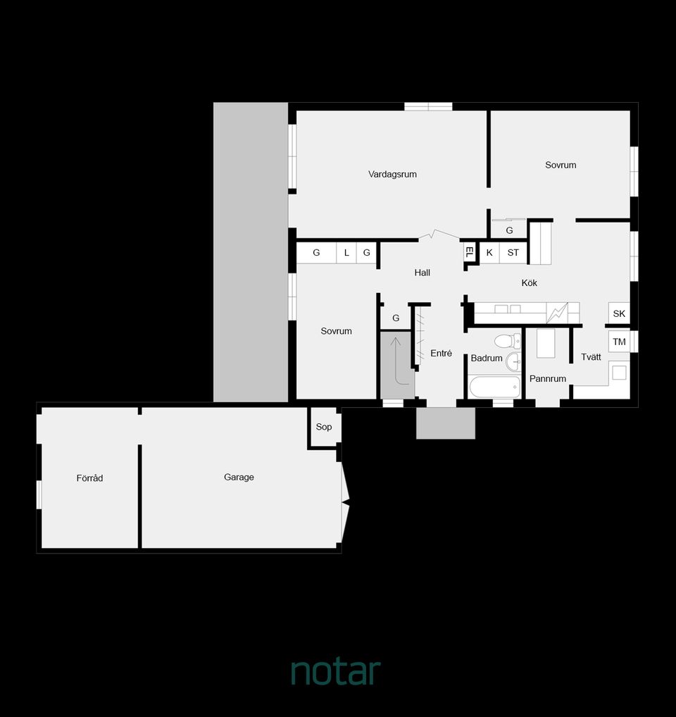 Villa, Examensvägen 25, Mårtens Fälad, Lund
