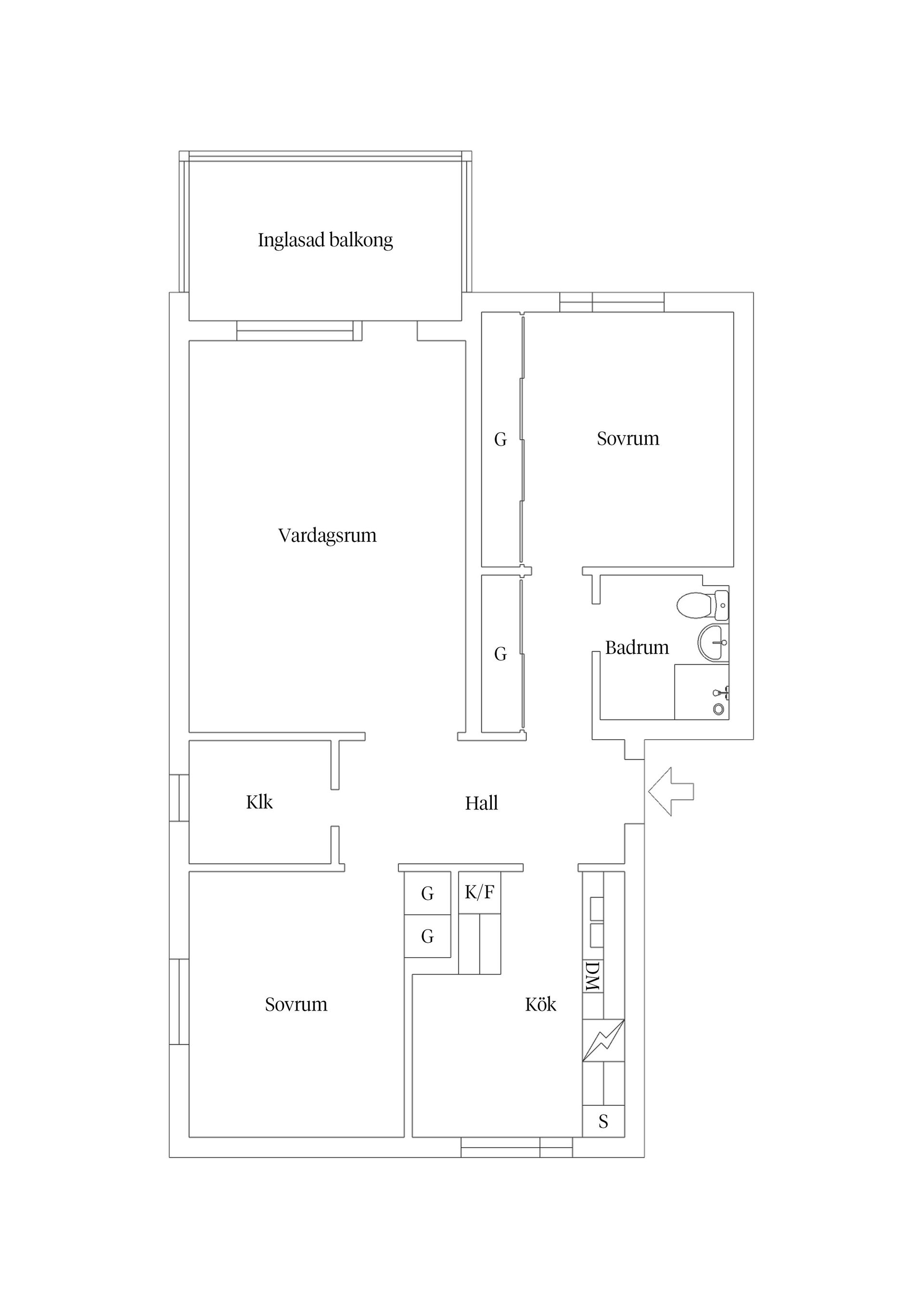 Bostadsrätt, Norrgårdsgatan 7A, Norrgård, Kalmar