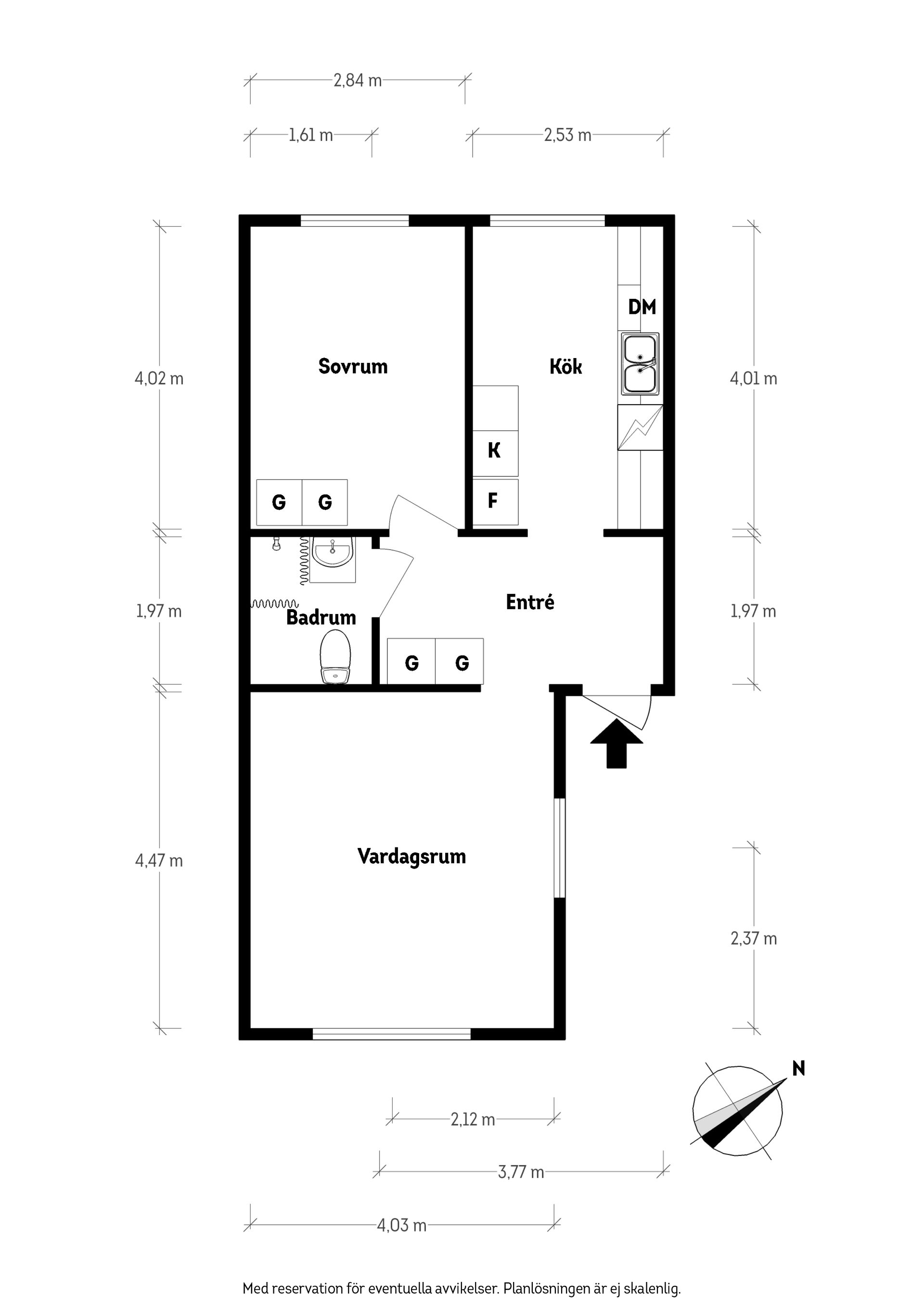 Bostadsrätt, Bromeliusgatan 14B, Munkebäck, Göteborg