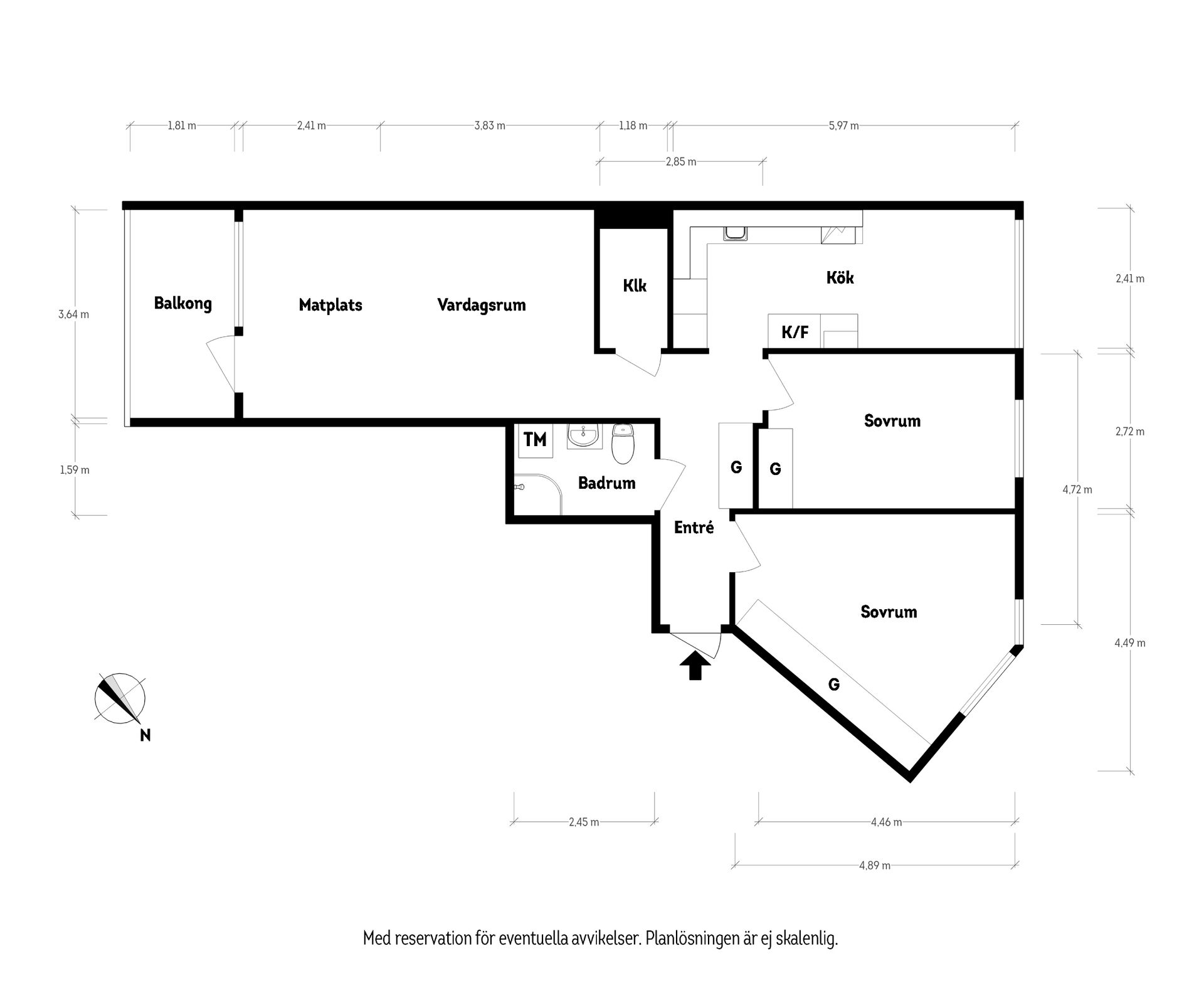 Bostadsrätt, Bohusgatan 6, Heden, Göteborg