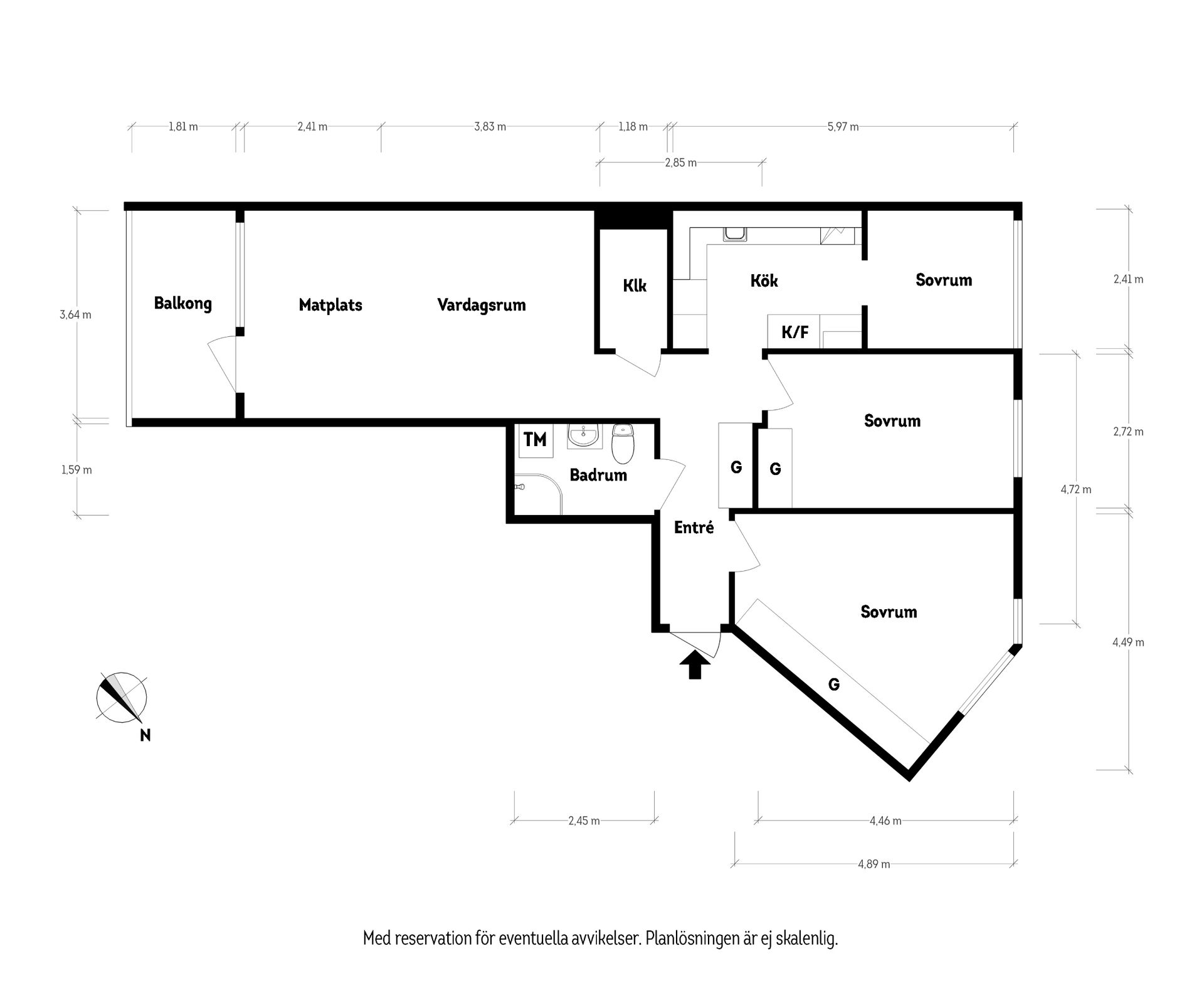 Bostadsrätt, Bohusgatan 6, Heden, Göteborg