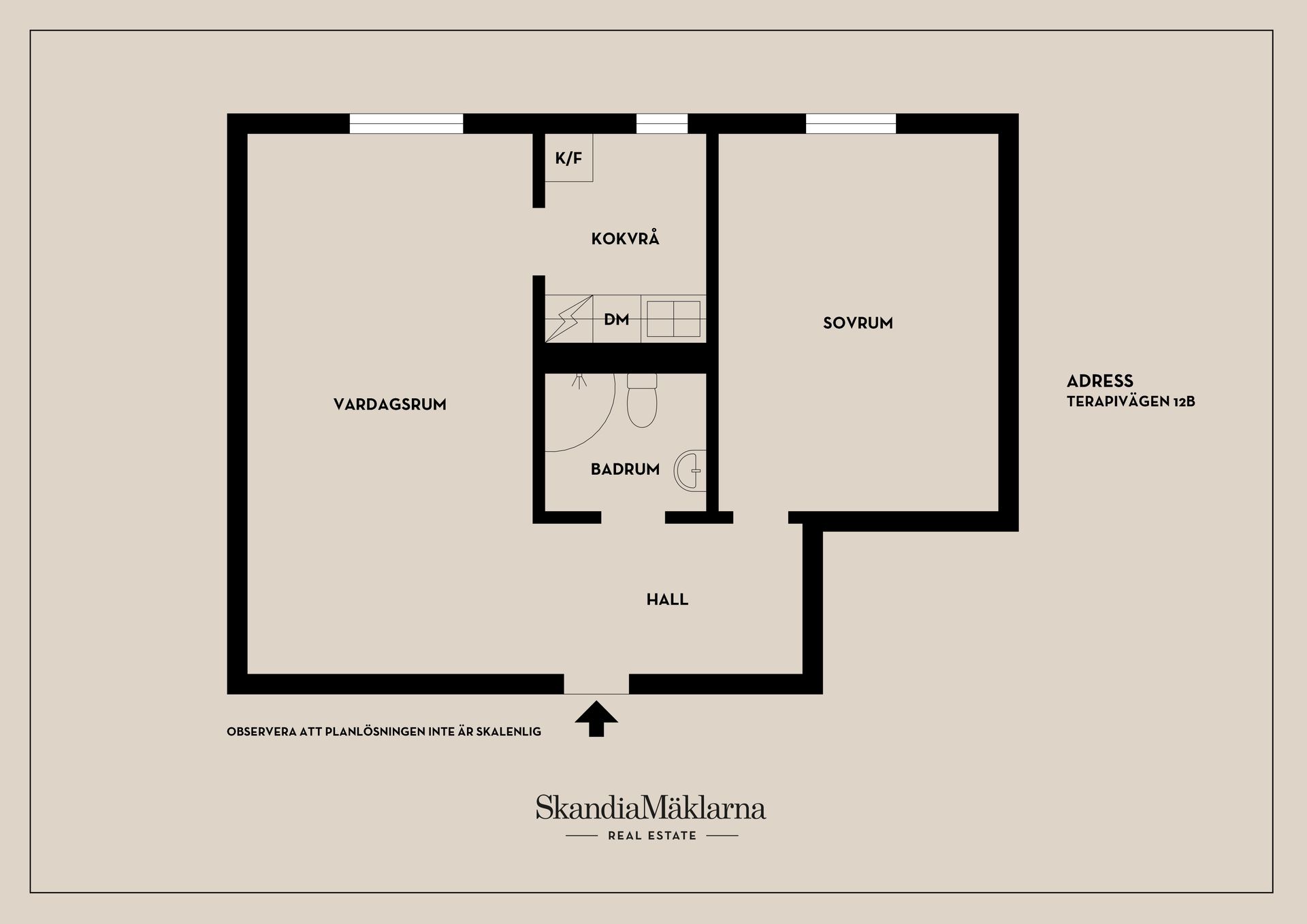 Bostadsrätt, Terapivägen 12B, Huddinge