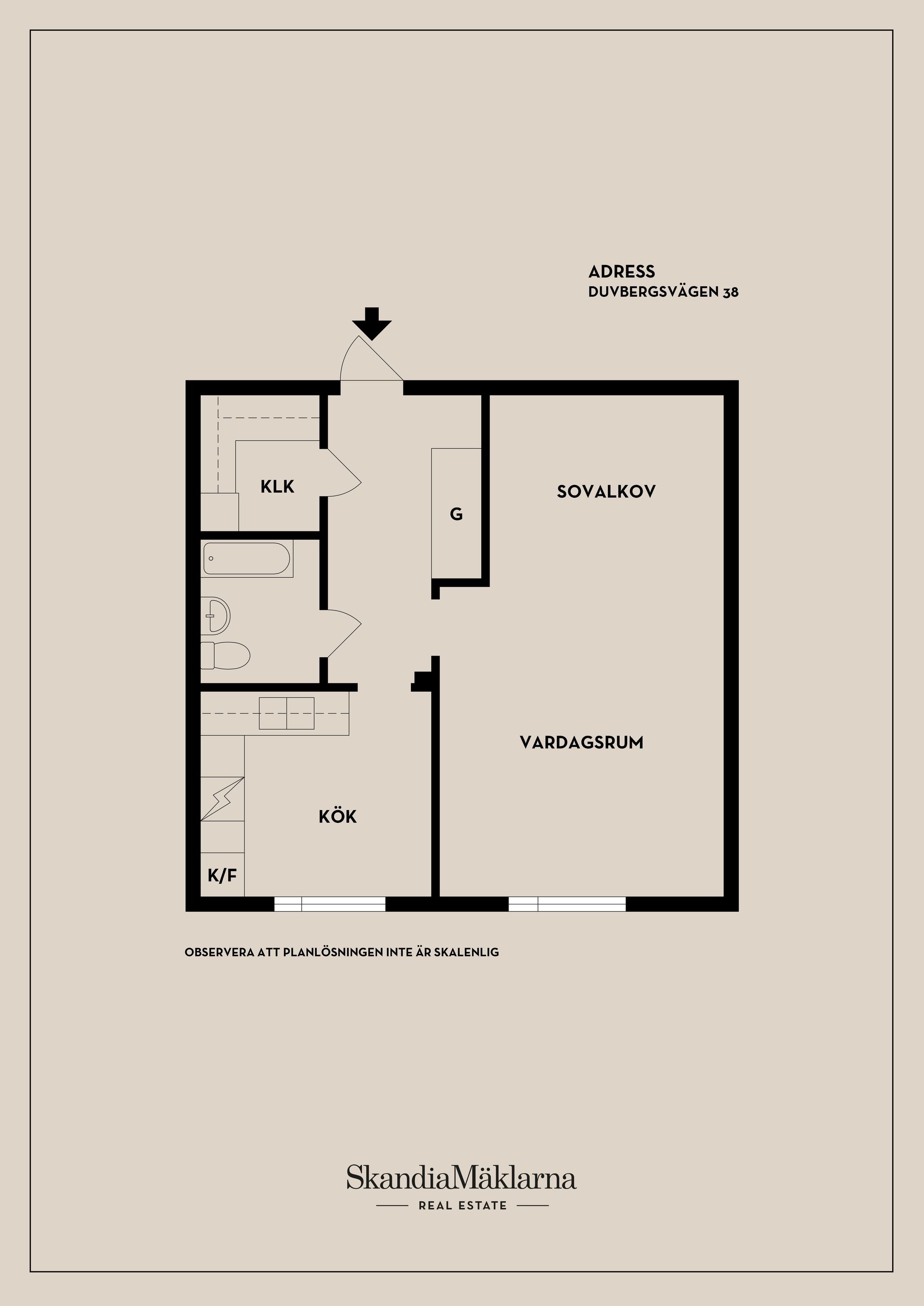 Bostadsrätt, Duvbergsvägen 38, Vårby Gård, Huddinge