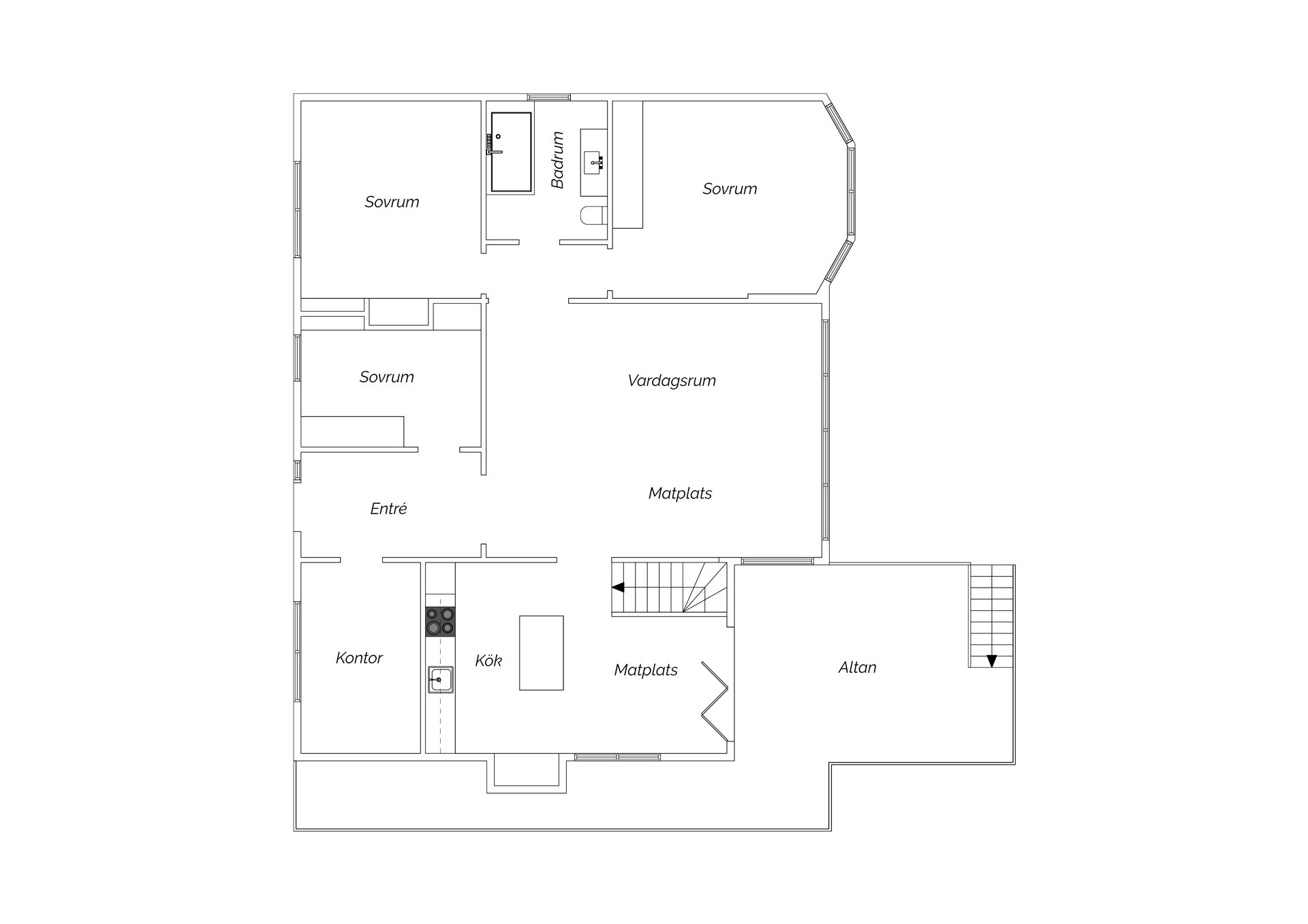 Villa, Myrtenvägen 14, Kvissleby, Sundsvall
