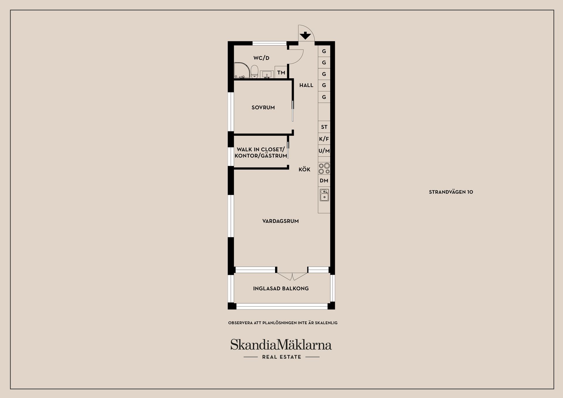 Bostadsrätt, Strandvägen 10, Herrhagen, Karlstad