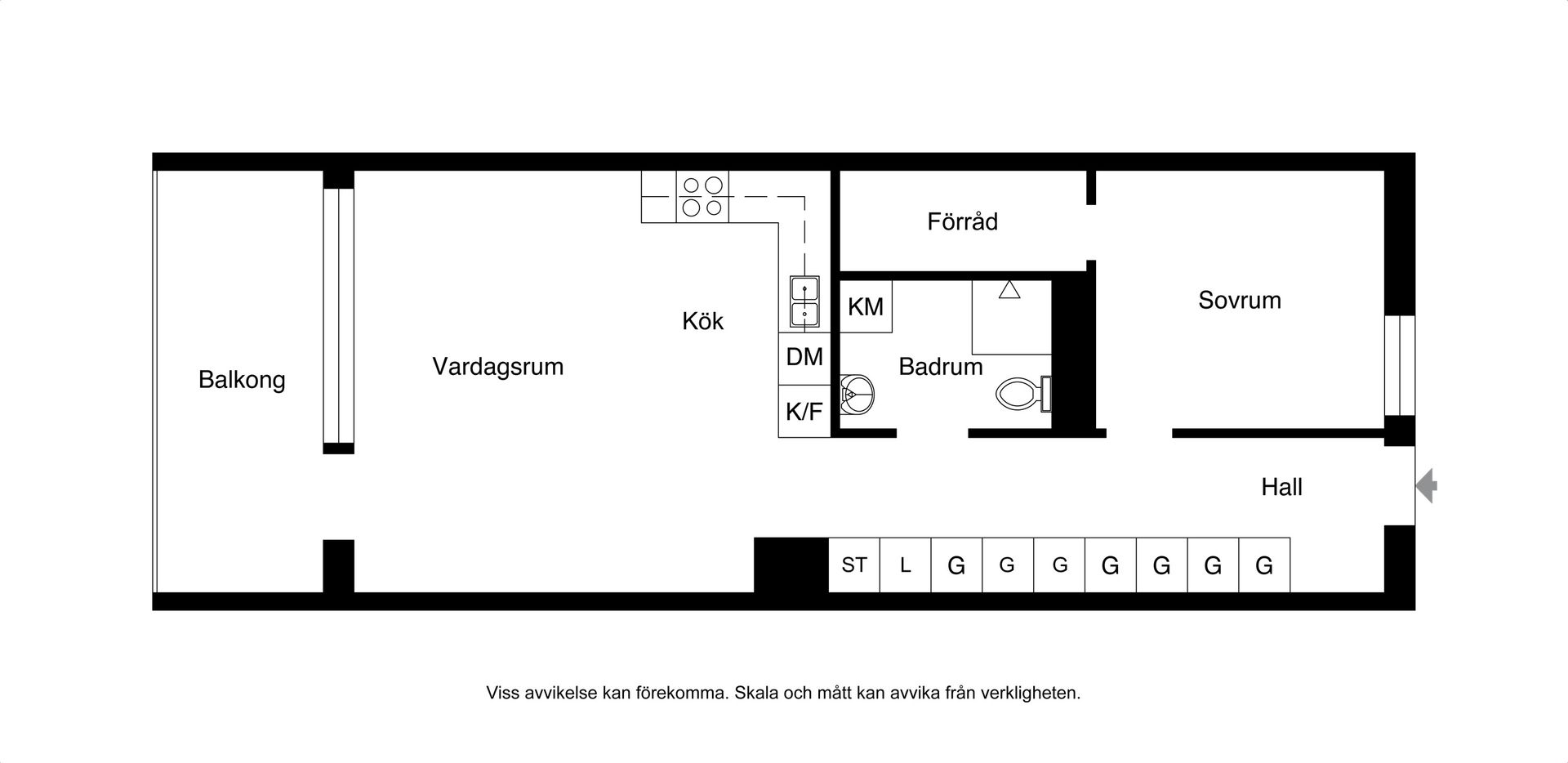 Bostadsrätt, Tors gränd 13, Hyllie, Malmö