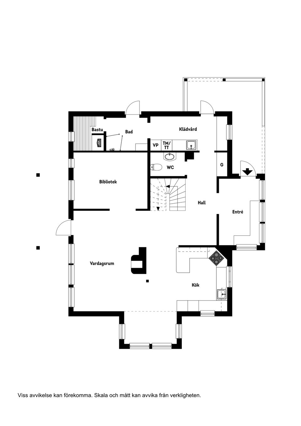 Villa, Rugbygatan 4, Gröngarn, Enköping