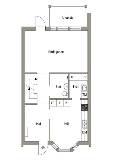 Bostadsrätt, Gruvgatan 26D, Lindesberg