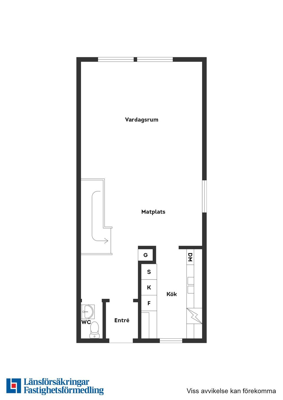 Bostadsrätt, Färgargränd 1, Lugnvik, Östersund