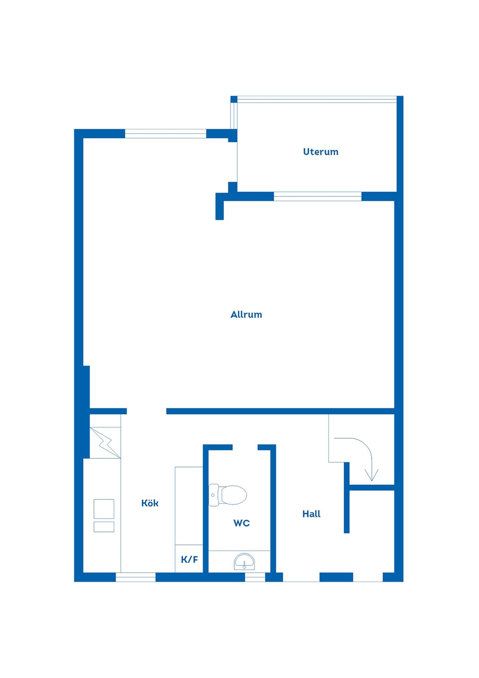 Bostadsrätt, Kälbyholmsvägen 14B, Skogstorp, Eskilstuna