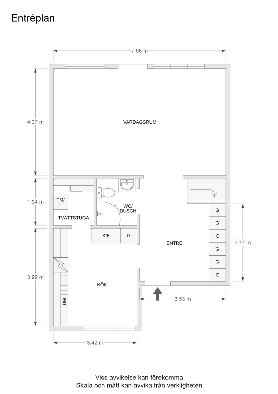 Bostadsrätt, Radhus, Överstegatan 18B, T1, Linköping