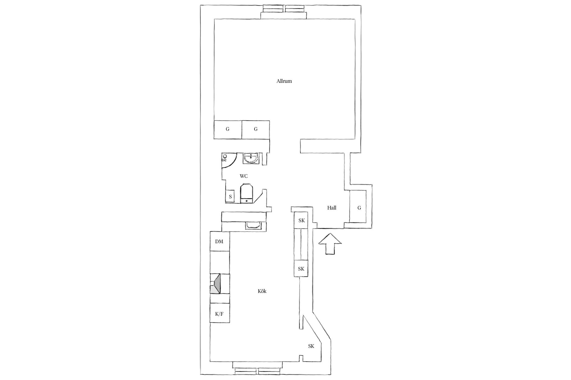 Bostadsrätt, Älvsborgsplan 5M, Kungsladugård, Göteborg