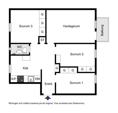 Bostadsrätt, Puckgränd 25, Västertorp, Stockholm