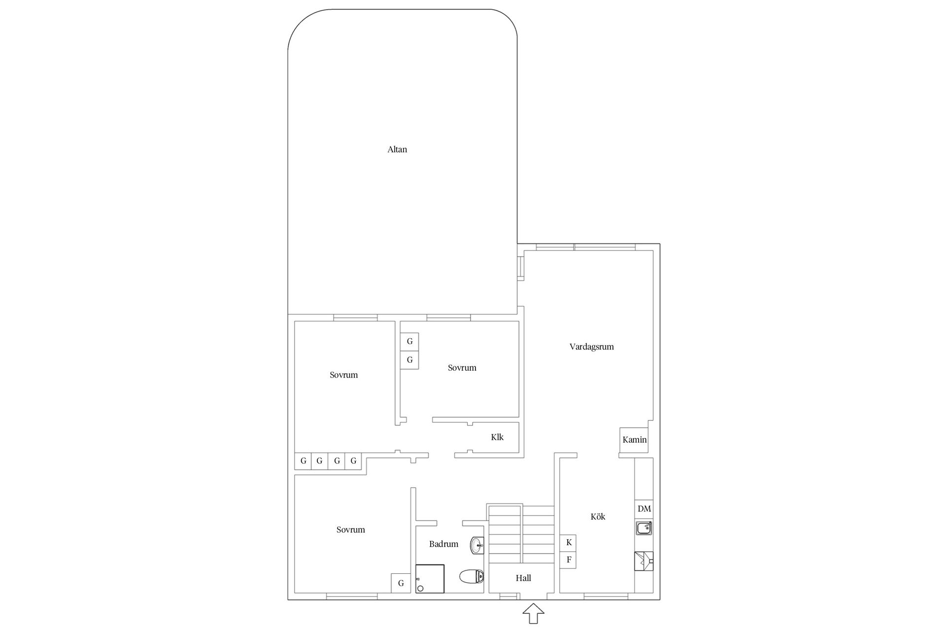 Radhus, Klockarevägen 12B, Nödinge, Ale