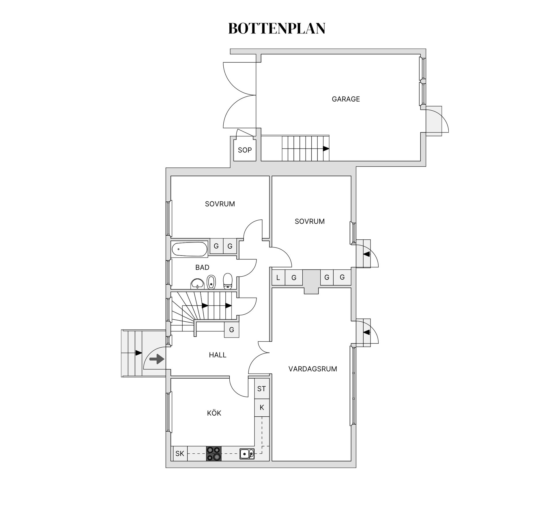 Villa, Sölje Björkliden 1, Värnamo