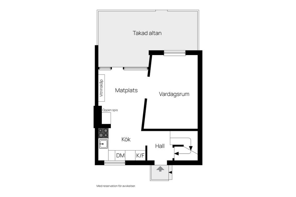 Radhus, Hällevägen 11F, Hemmanet, Sundsvall