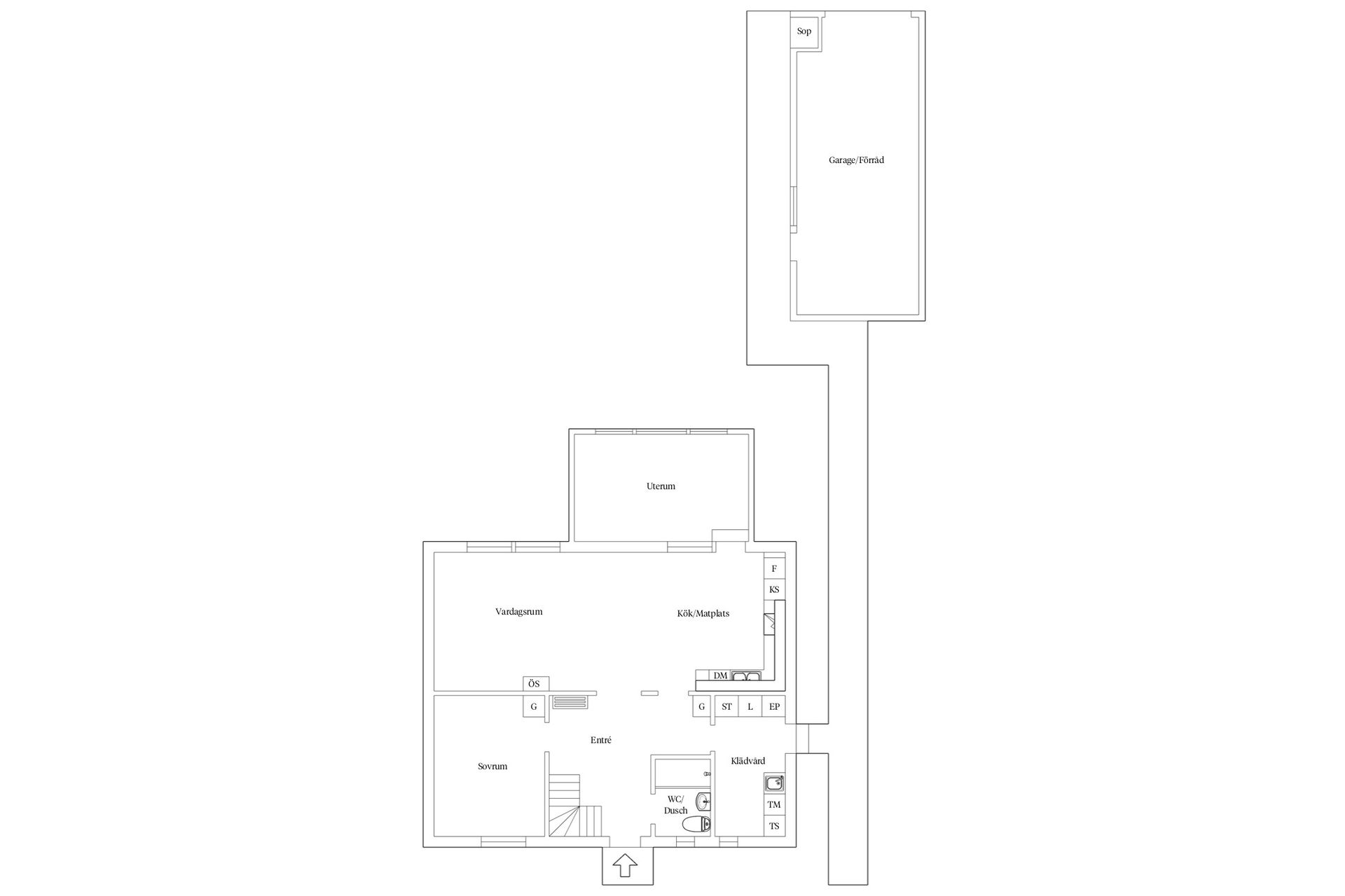 Villa, Uniformsvägen 10, Köpingebro, Ystad