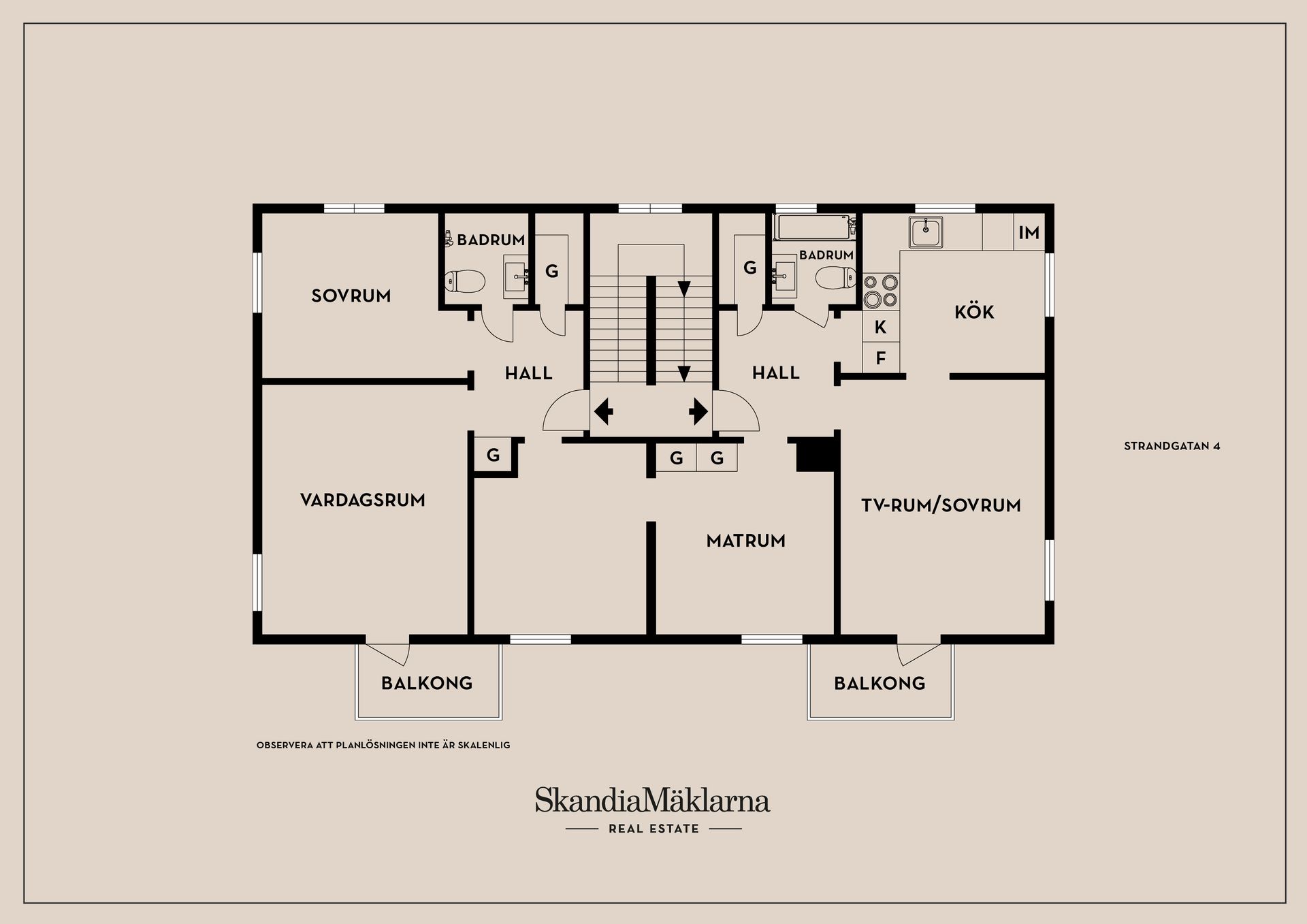 Bostadsrätt, Strandgatan 4, Åtvidaberg