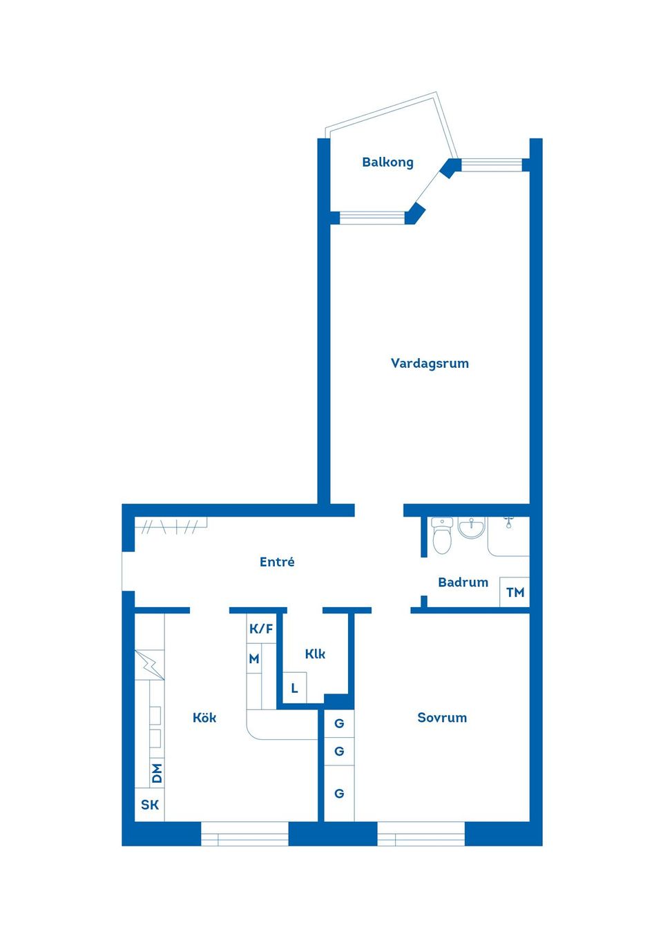 Bostadsrätt, Skedagatan 6, Gottfridsberg, Linköping
