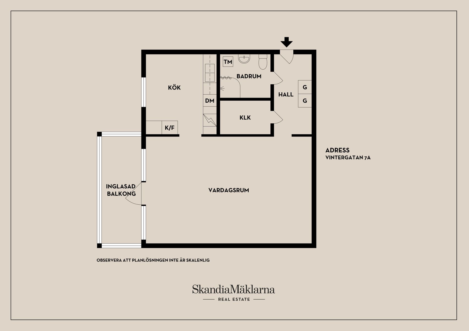 Bostadsrätt, Vintergatan 7A, Örnsköldsvik