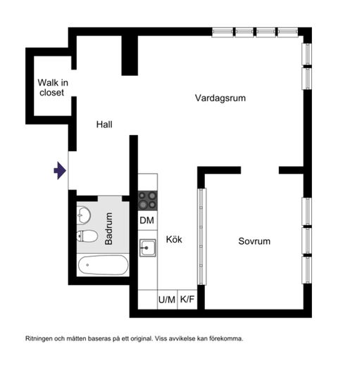 Bostadsrätt, Gröndalsvägen 17, vån 2, Gröndal, Stockholm