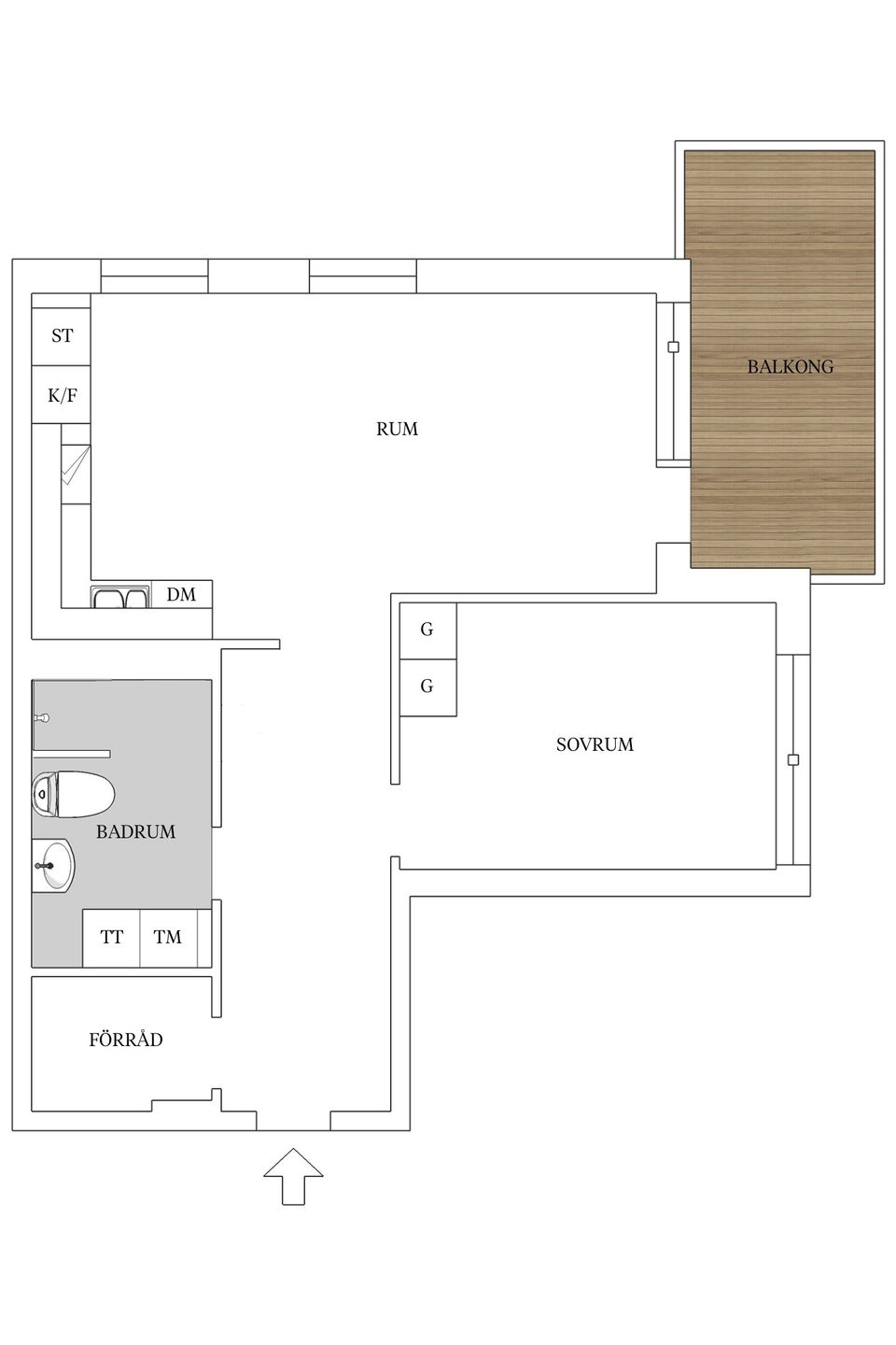 Bostadsrätt, Kamomillagatan 27, Bromma - Annedal, Stockholm