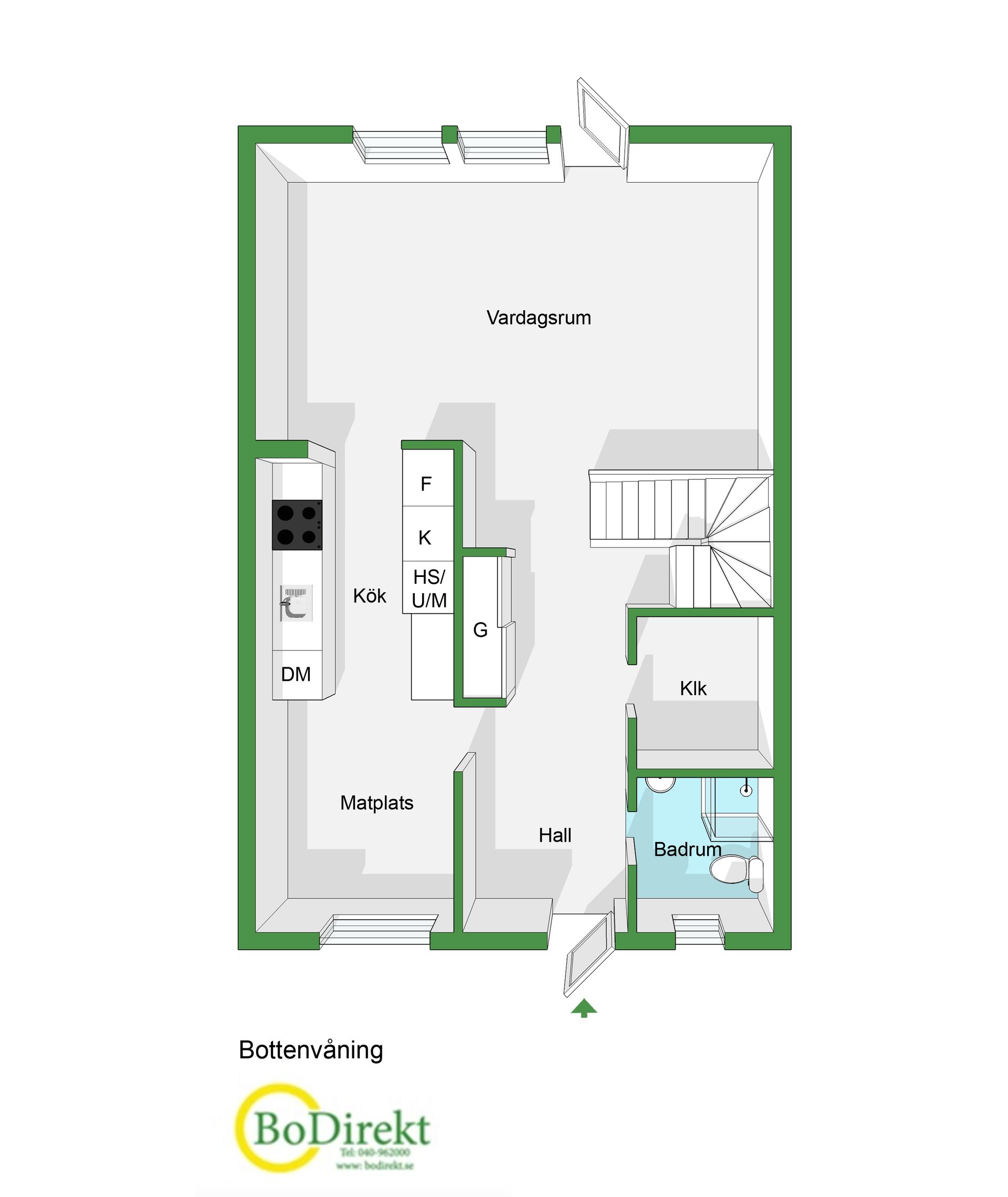 Bostadsrätt, Svågertorpsvägen 8, Lindeborg, Malmö