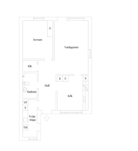 Bostadsrätt, Egnahemsgatan 12A, Norrsundet, Gävle