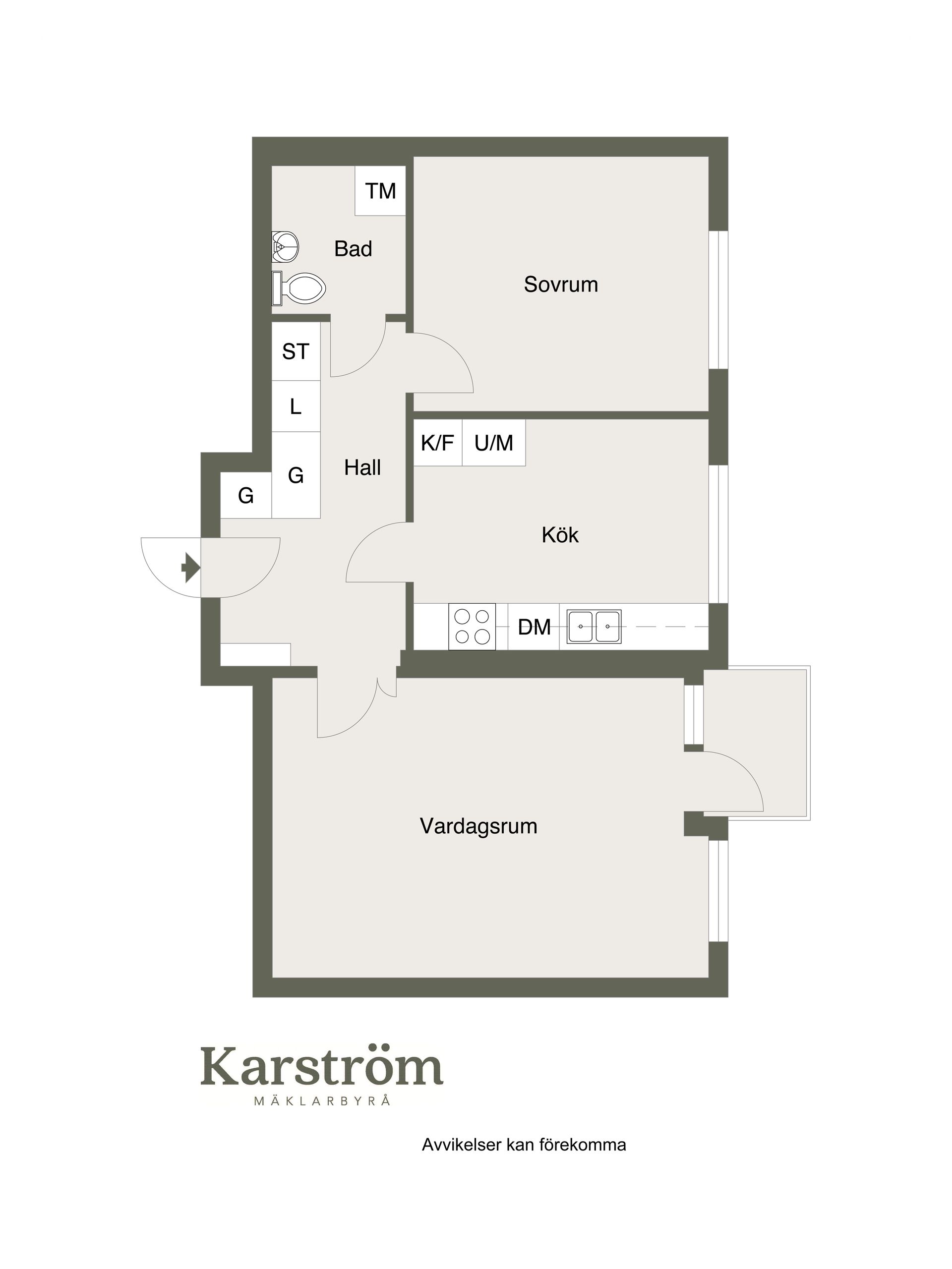 Bostadsrätt, Harmonigatan 36, Skönsmon, Sundsvall