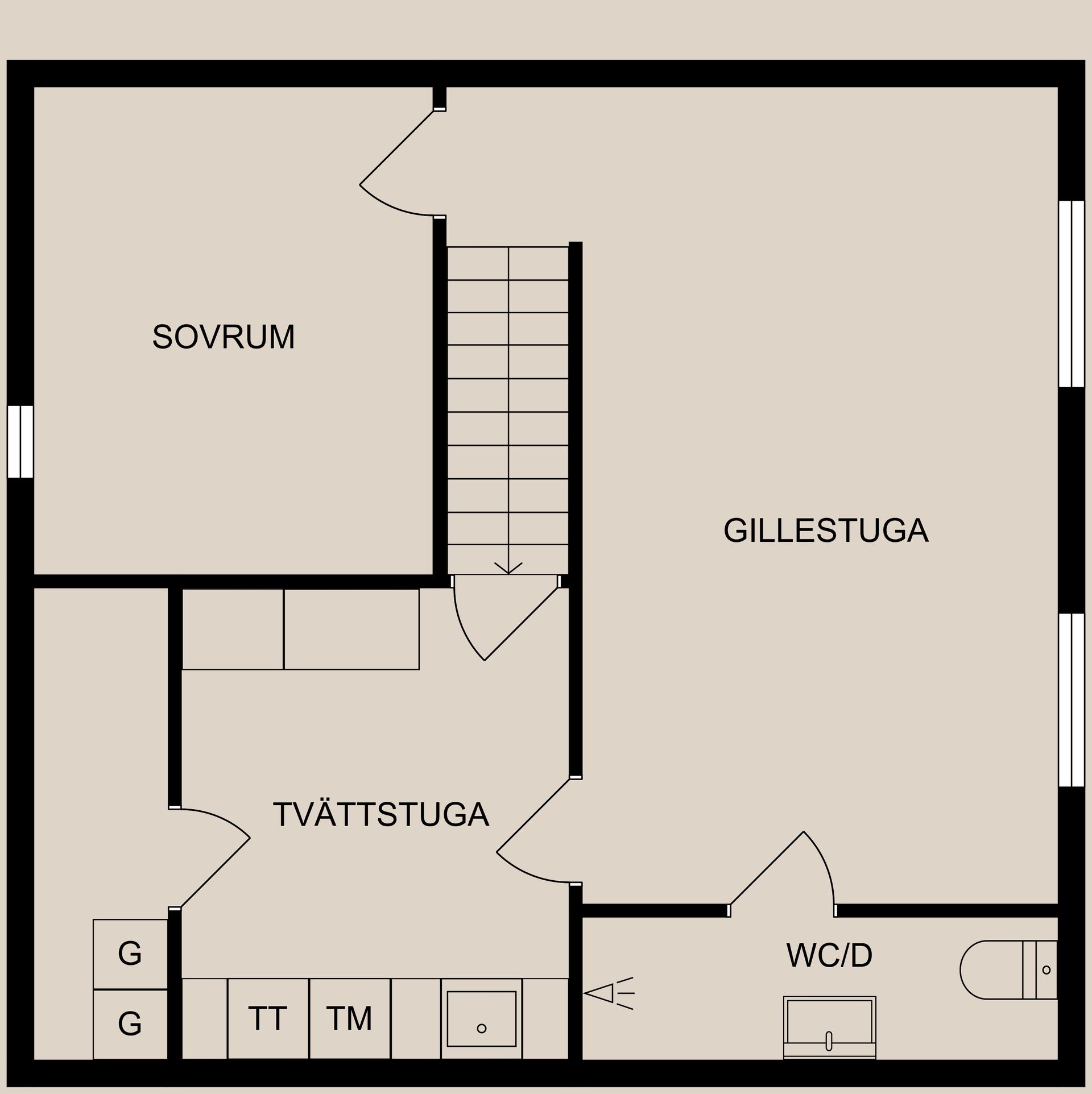 Villa, Viggebyvägen 8, Eriksvik - Söderköping, Söderköping
