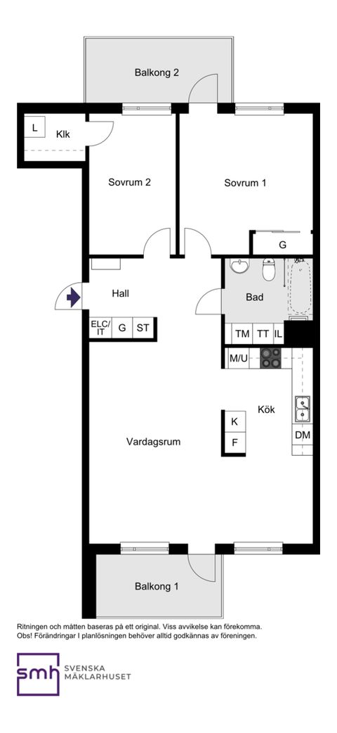 Bostadsrätt, Pippi Långstrumps gata 40, 2 tr., Bromma / Annedal, Stockholm