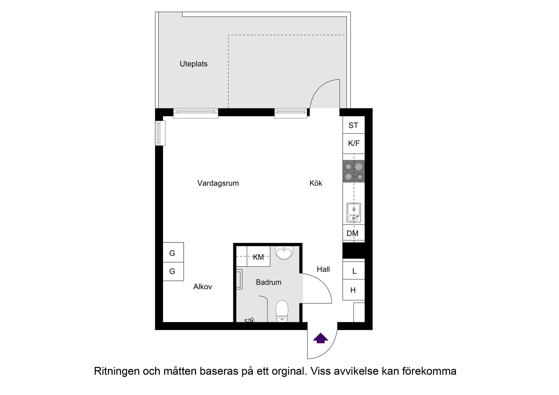 Bostadsrätt, Grindtorps skolgränd 28, Täby Centrum, Täby