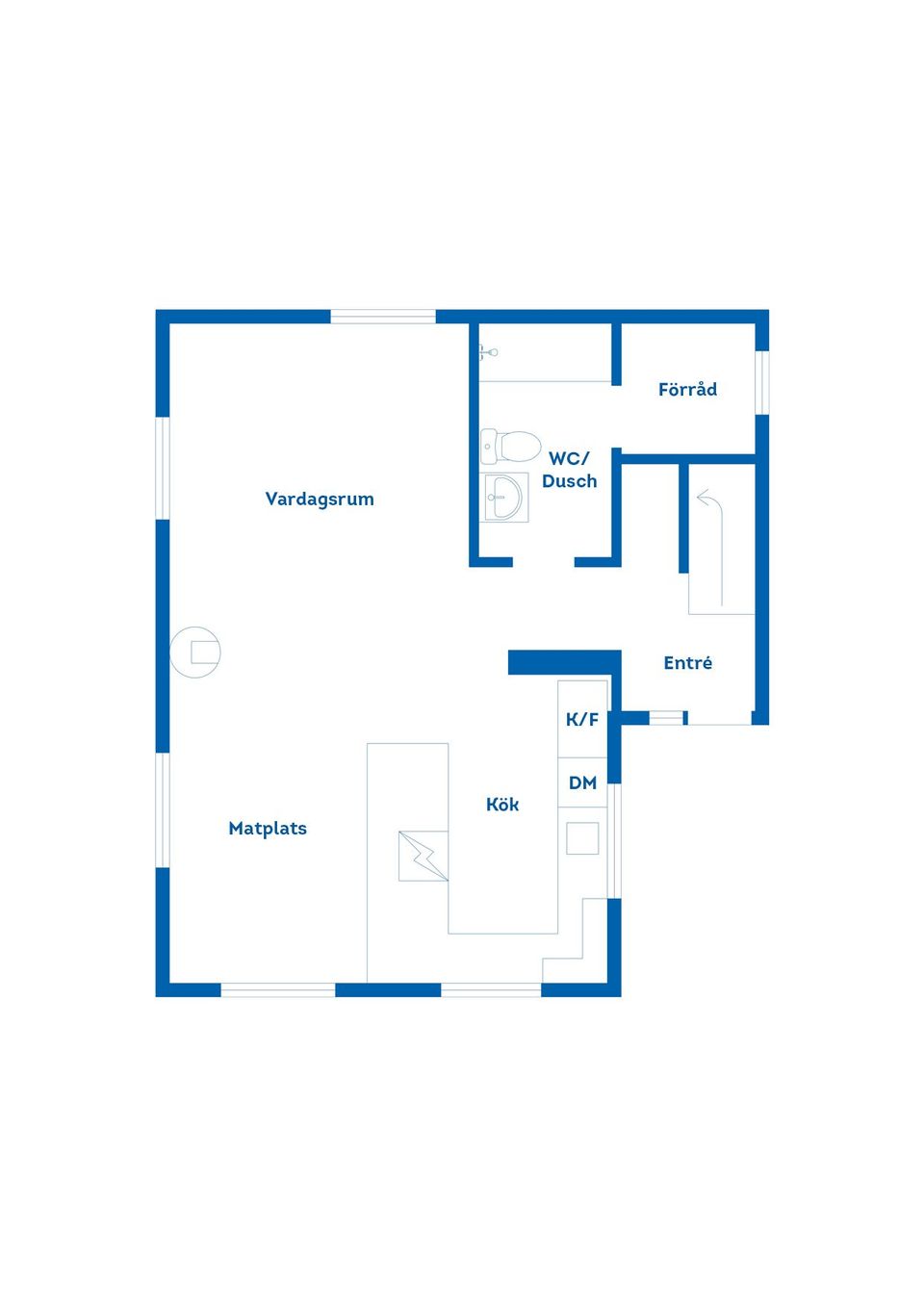 Villa, Bergsgatan 14, Mariefred, Strängnäs