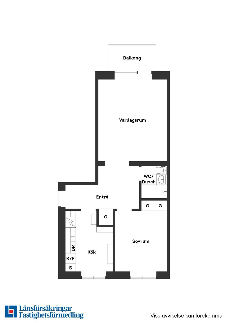 Bostadsrätt, Lottgatan 24B, Söder, Östersund