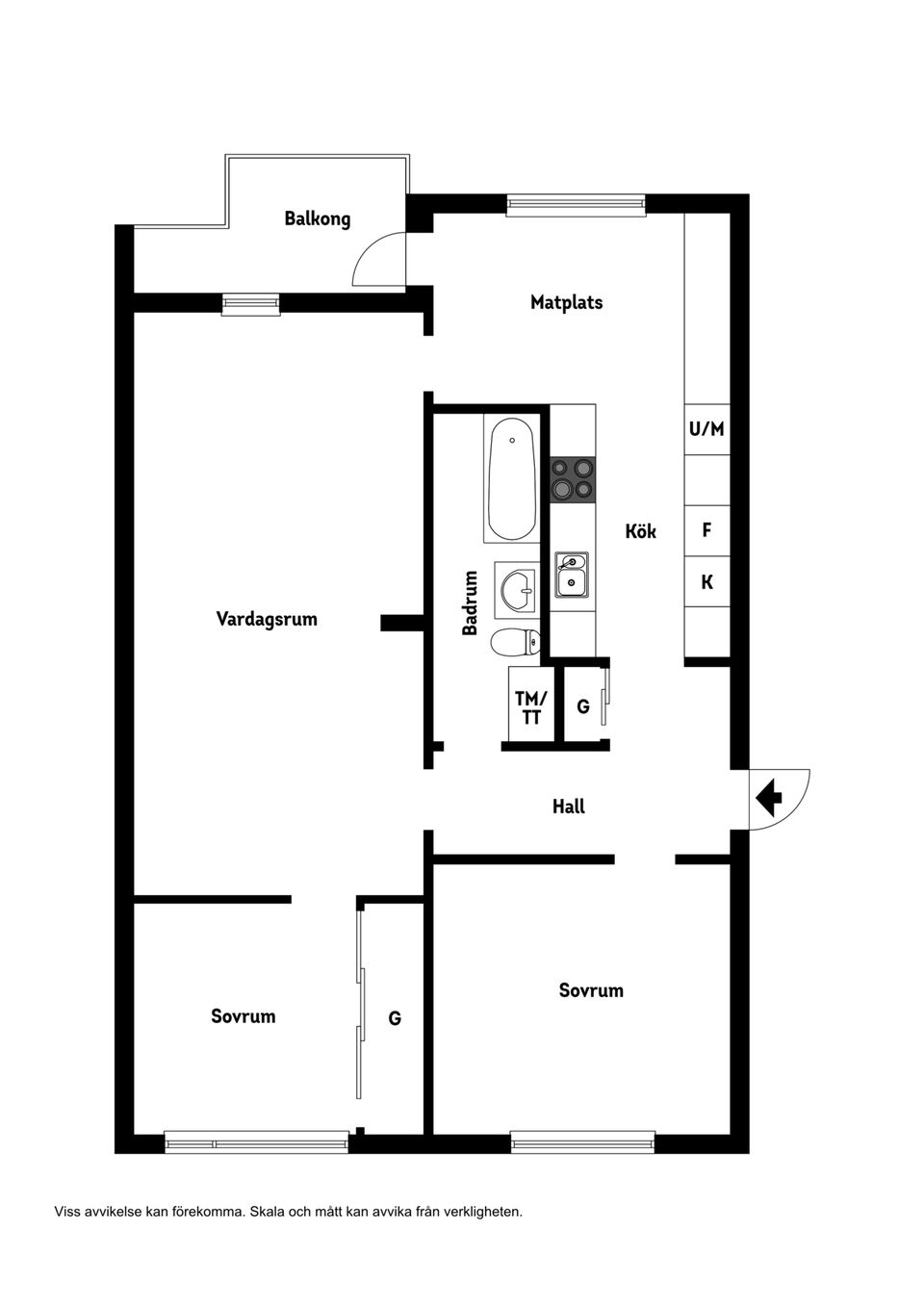Bostadsrätt, Kadettgatan 54B, Västra Berga, Helsingborg