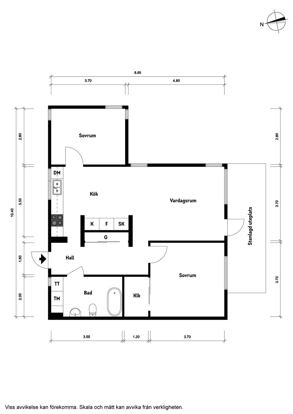 Bostadsrätt, Kapellevägen 74A, Kapelle, Uddevalla