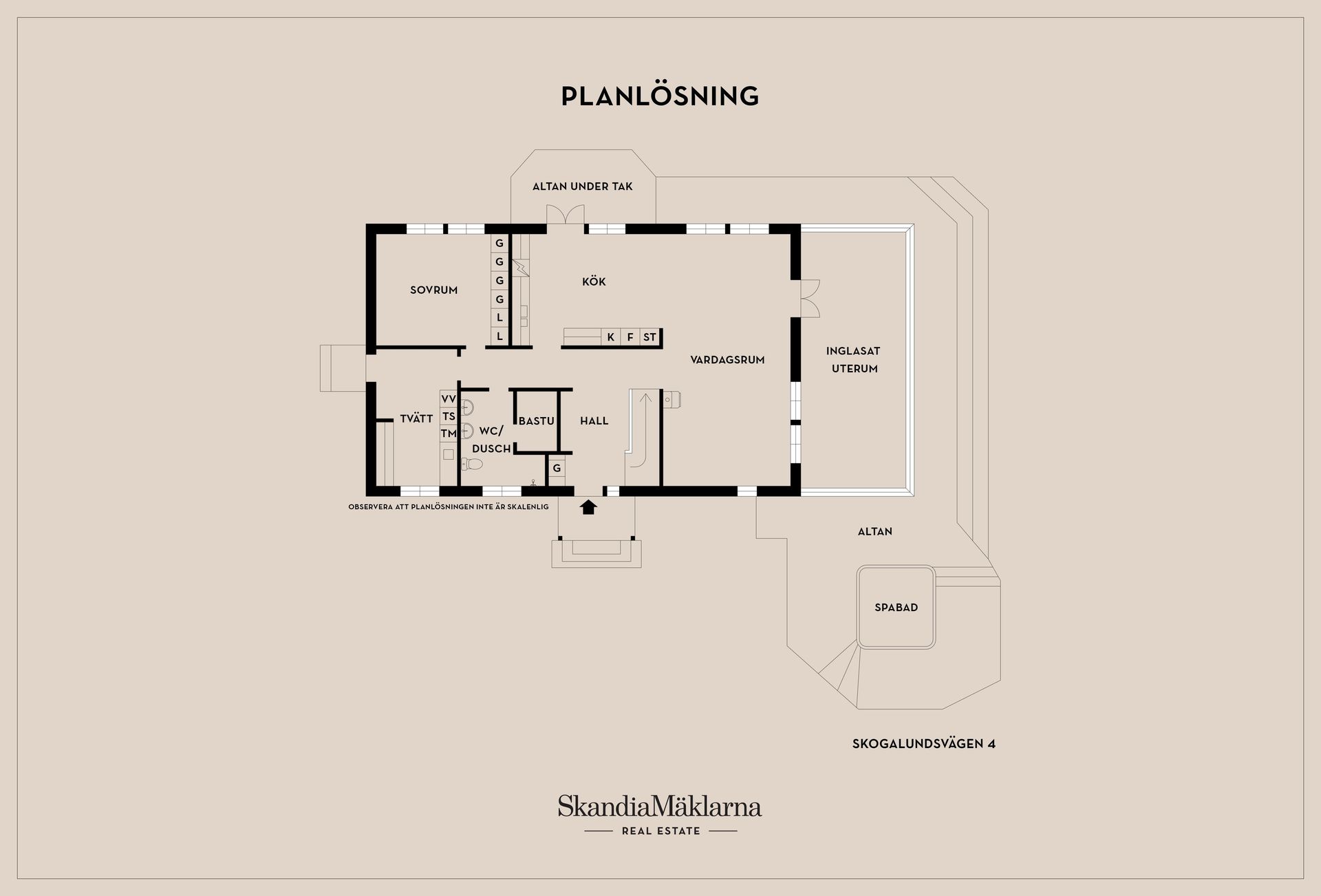 Villa, Skogalundsvägen 4, Ärla, Eskilstuna