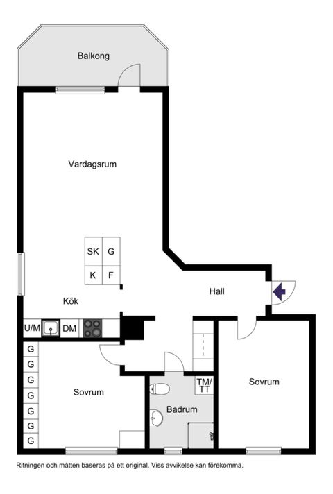 Bostadsrätt, S:t Clemens gata 18, Slottshöjden, Helsingborg