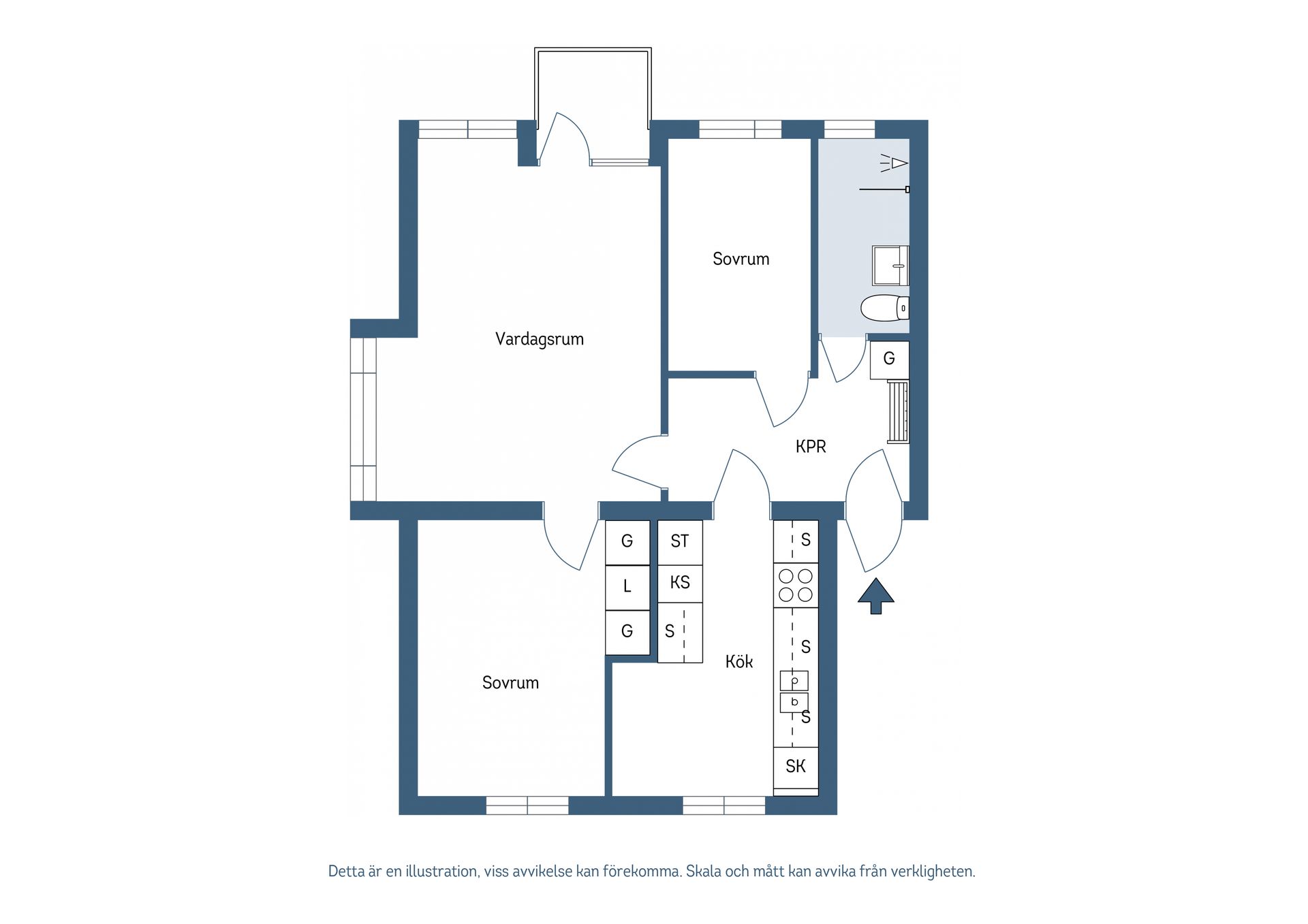 Bostadsrätt, Rådhusallén 9A, Tierp