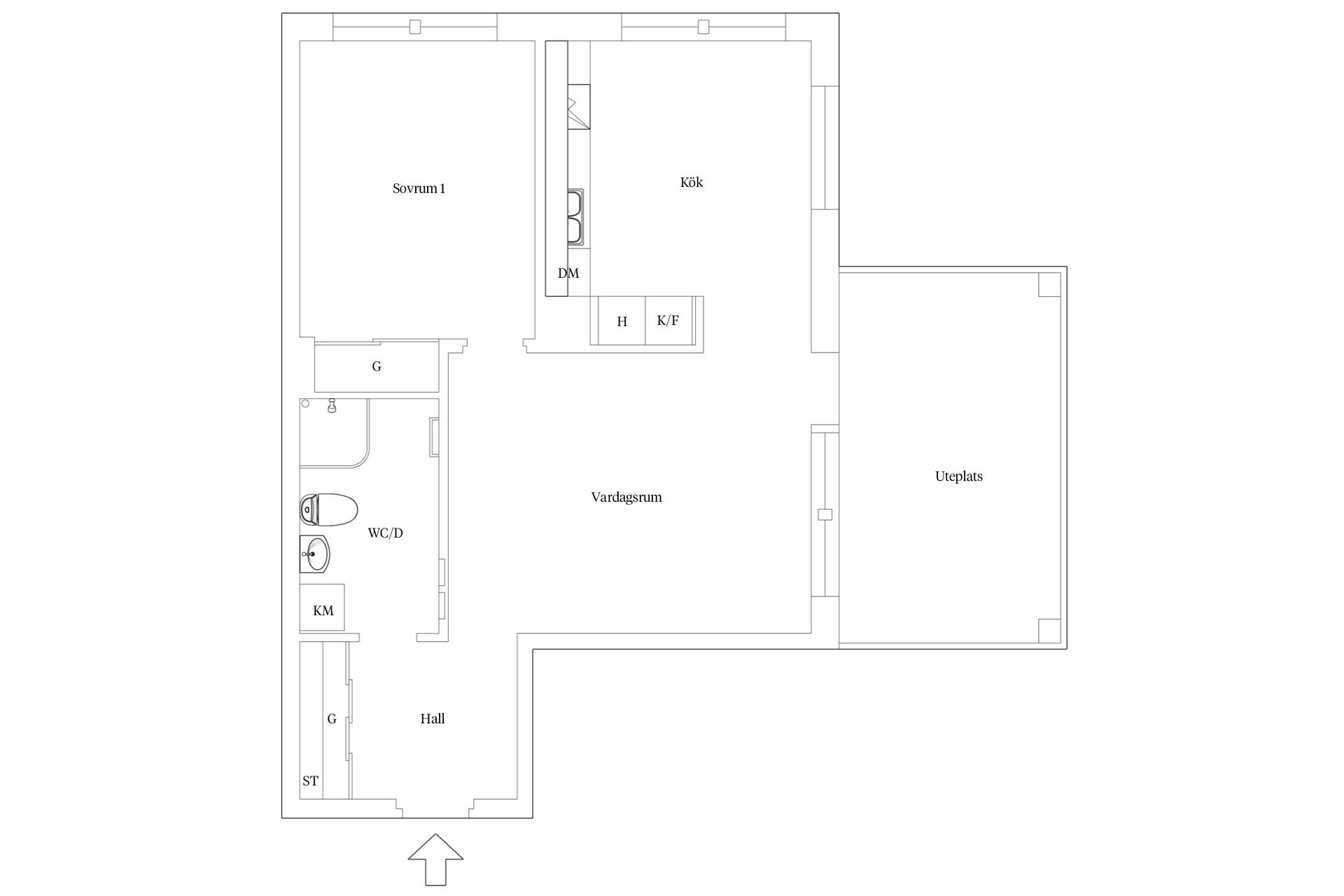 Bostadsrätt, Olles gata 2, Ytterby, Kungälv